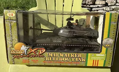 Ultimate Soldier 1/18 Scale Vietnam M-41 Walker Bulldog Tank 1 Figure • $79.99