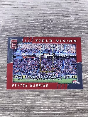 2016 Payton Manning Panini Elite Field Vision Red /49 No.FM-PM 🔥 • $0.99