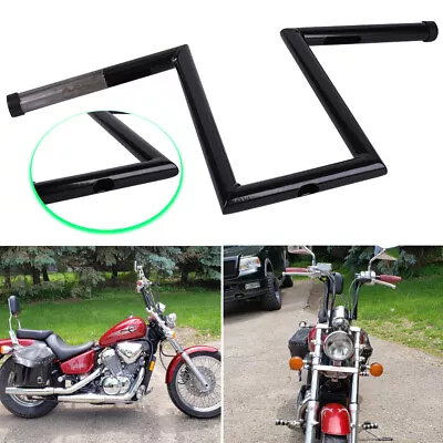 $58.95 • Buy 1  Ape Hanger Handlebar 8  Rise Drag Z Bar For Harley Sportster XL 1200 883 Dyna