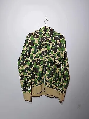 BAPE CAMO SHARK HOODIE (I.G -@Flipndesignr) • $850