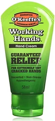 O'Keeffe's Working Hands 58ml Tube - Hand Cream For Extremely Dry Cracked • £8.99