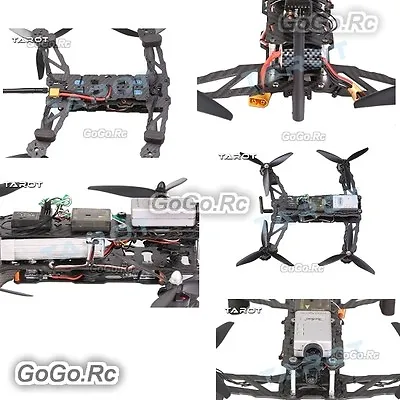 Tarot 300mm Mini 4-Axis Drone Multicopter Quadcopter Carbon Frame Kit - TL300B • $16