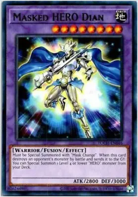 Yu-Gi-Oh! - 3X Masked HERO Dian - TOCH-EN046 - Rare - UL - NM/M  -NEW • $0.99