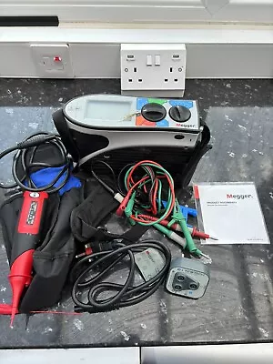 MEGGER MFT1552 Multi Function Test Meter Complete With Genuine Leads Inc SPL1000 • £340