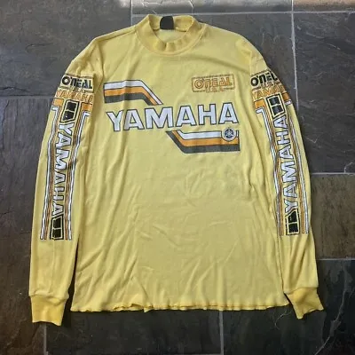 Vintage 80s Yamaha Racing Long Sleeve Size Large • $150