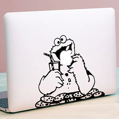 £4.99 • Buy COOKIE MONSTER Apple MacBook Decal Sticker Fits All MacBook Models