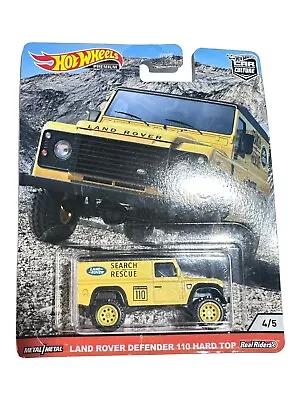 HOT WHEELS CAR CULTURE / Land Rover Defender 110 Hard Top / WILD TERRAIN. • $10