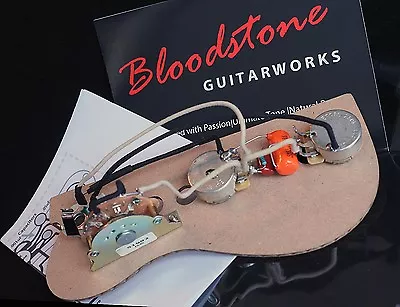 £53.90 • Buy LEFT HAND Ready Built Fender USA Telecaster Tele Wiring Loom/Harness 3,4 & 5-way