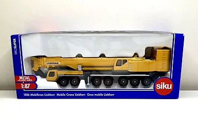 SIKU 1:87 1866 - Liebherr Mobile Crane - Mint In VGC Box • £24