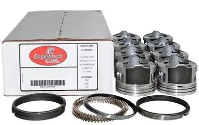 Chevy 350 5.7L Vortec Pistons & Ring Kit 1996-2002 Vin R Full Set STD • $243.42