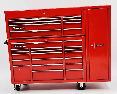 Rare Vintage SNAP-ON Tools Mini Toy Model Wheeled Tool Box Chest Collectors Tool • $538.99