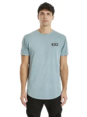 Kiss Chacey - KSCY Rambla Dual Curved Tee - Pigment Lead • $59.99