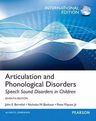 Articulation And Phonological Disorders: Speech Sound Disorders In C - GOOD • $6.61