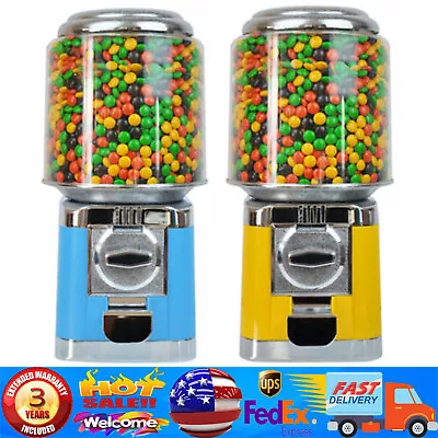 Bulk Vending Gumball Candy Machine Countertop Treat Dispenser Metal W/ Keys • $55.02