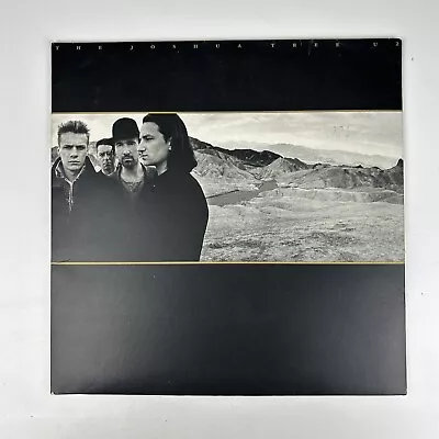 U2 - The Joshua Tree Vinyl 12  Lp Record Gatefold 1987 Album & Lyric Poster U26 • £31.99