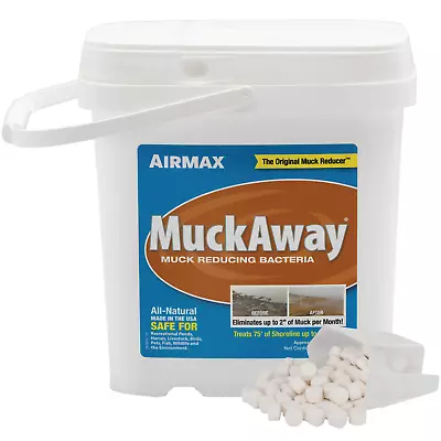 Airmax MuckAway Natural Pond Muck Remover Cleans & Clears Away Muck & Sludge • $89.99