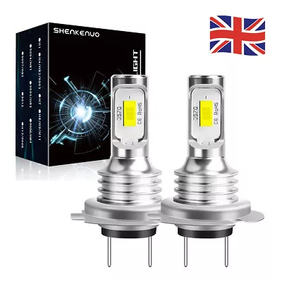 2X H7 LED Headlight Replace Xenon Hi/Low Beam Kit Bulbs 6000K Canbus Error Free • £15.99