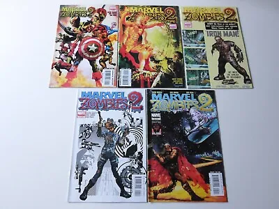 Marvel Zombies 2nd Series 2007 12345 Complete 5 Issue Set Mid-high Grade! • $31.08