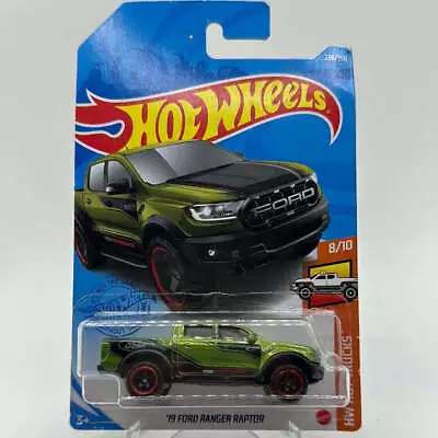 ‘19 Ford Ranger Raptor - HW Hot Trucks 8/10 Hotwheels Mainline 236/250 • $4.95