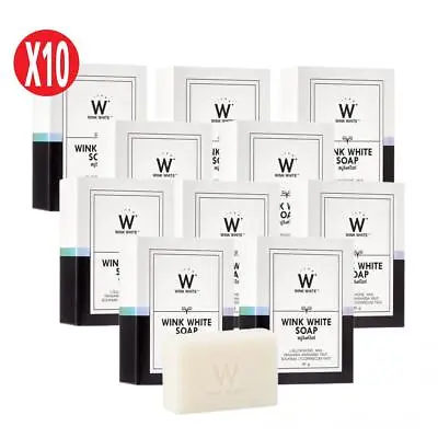 10X WINK WHITE Body SOAP Gluta Pure L-Glutathione Cleansing Aura Skin 80g • $46.55