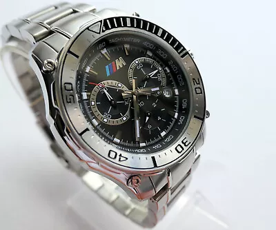 BMW M Power Motorsport Racing Style GTR GTS DTM Sport Design Chronograph Watch • $423.20