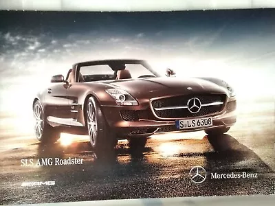 Mercedes Benz SLS AMG Roadster Brochure 2011 • $5.37