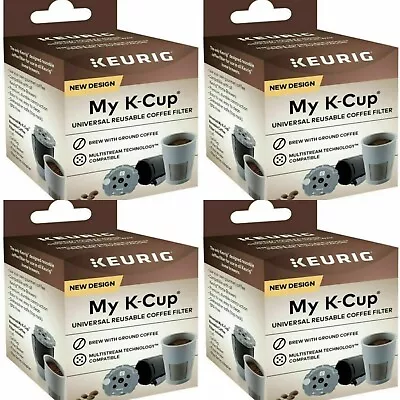 Lot Of 4 Keurig My K-Cup Universal Reusable Coffee Filter NEW 4 Pack Set X4 4x • $20.99