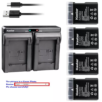 Kastar Battery Slim2 Charger For NIKON D5100/D5200/D5300 BG2G 905-19023-00000-01 • $10.99