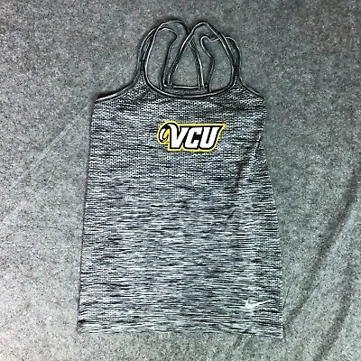 VCU Rams Womens Shirt Extra Small Nike Gray Tank Top Sleeveless NCAA Tennis NWT • $19.98