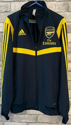 £12.99 • Buy Arsenal Navy/yellow Training Tracksuit Jacket Size Mens Xs - Excellent Condition
