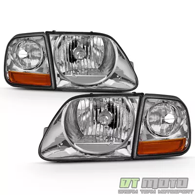 1997-2003 Ford F150 Expedition Lightning Style Headlights W/Corner Signal Lights • $65.99