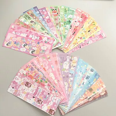 (5 Sheets) Random Korean Style Polco Diary Bujo Holographic Cute PVC Sticker • $4.99