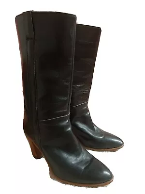 Vintage  BATA  Womens Leather Boots-Sz 6.5M-EX/C • $50