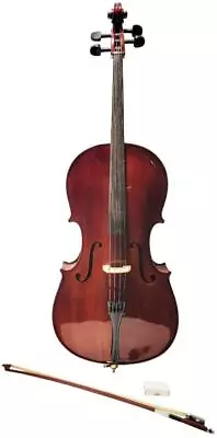 Palatino Vc-455 3/4 Allegro Hand-crafted Spruce/maple Acoustic Cello Outfit +bag • $299.99