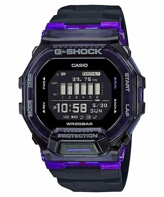 New Casio G-Shock G-Squad Vital Bright Vibrant Purple Digital Watch GBD200SM-1A6 • $159.96