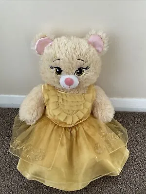 £10 • Buy Build A Bear Belle Beauty And The Beast Teddy BAB Soft Plush Disney Princess