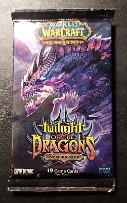 * Twilight Of The Dragons * Booster Sealed WOW Amani Dragonhawk Loot? • $48.89