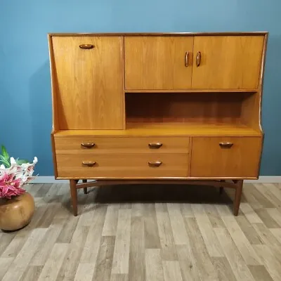 Vintage G Plan Sideboard Brasilia Highboard Drinks Cabinet Storage Mid Century  • £295