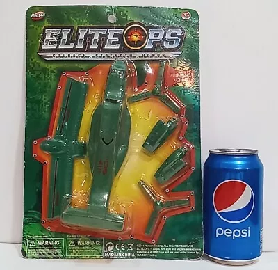 Rare Hunson Elite Ops Bell Boeing V-22 USMC Osprey Helicopter Toy Model Kit • $19.95