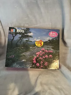 Vintage Milton Bradley Big Ben Sealed Puzzle Grandfather MountainNC 1000 Pc • $14.98