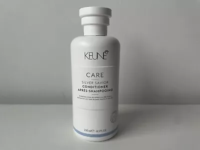 Keune Care Silver Savior Conditioner 250ml Refreshes Cool Blonde & Silver Tones • £15.99