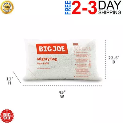 Bean Bag Filler Refill Chair Seat Lounge Beans 1-Pack 100 L Polystyrene NEW • $26.98