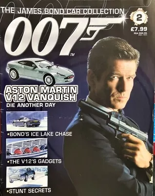 James Bond Car Collection Magazine 2 2007 Aston Martin V12 Vanquish • £4