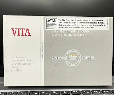 VITA Toothguide 3D-MASTER With VITA BLEACHED SHADE GUIDE GX69-910 • $59.99