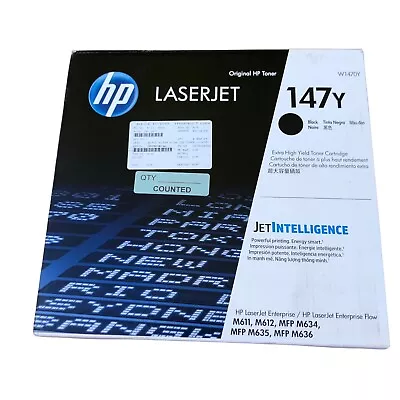 Genuine HP 147Y Extra High Yield Black Laserjet Toner Cartridge W1470Y Open Box • $299.99