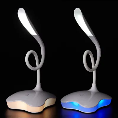 $9.99 • Buy LED Desk Lamp Dimmable Bedside Table Reading Lamp Gooseneck W/Touch Sensor