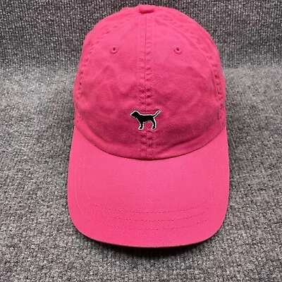 Victorias Secret Hat Cap Strap Back Adjustable Womens PINK Dog Logo • $9.94