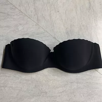 Victoria’s Secret Angels Secret Embrace 32A Convertible Strapless Bra Black Euc • $15.99