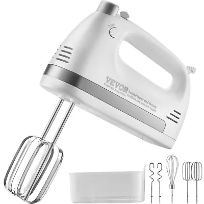 VEVOR Electric Hand Blender Mixer 5-Speed 250W Portable Handheld Mixer Beaters • $23.99