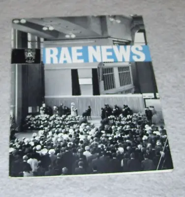 RAE NEWS STAFF MAGAZINE Vol 19 No 6 June 1966 STRUCTURES DEPARTMENT ROYAL VISIT • $10.64